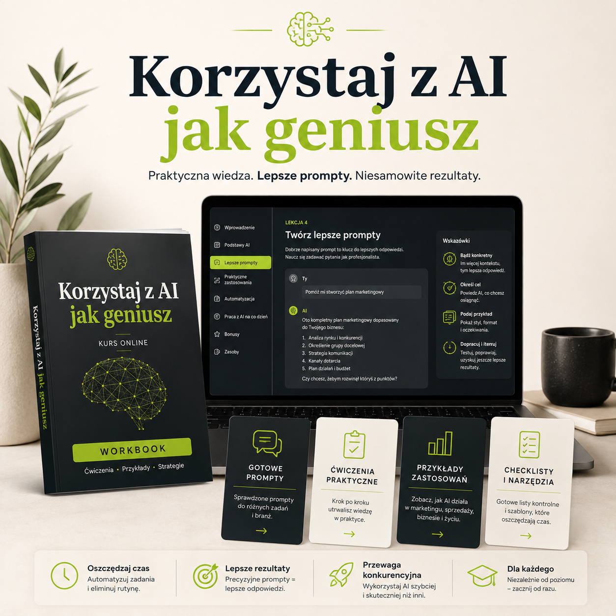 Korzystaj z AI jak geniusz